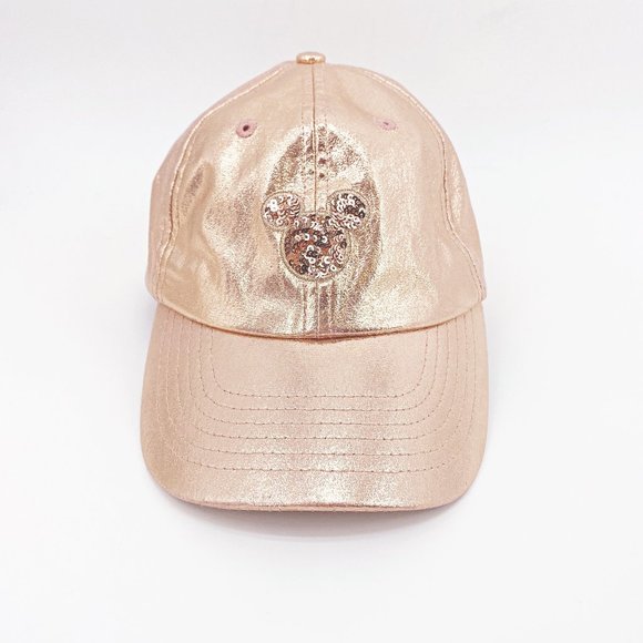 Rose Gold Sequin Mickey Hat | Poshmark